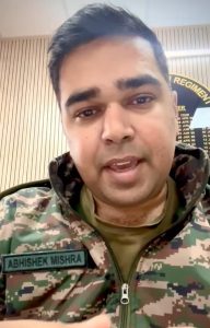 MAJOR ABHISHEK MISHRA (CSE)